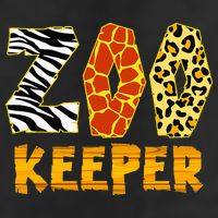 Zookeeper Costume Zoo Keeper African Safari Trip Zebra Golf Towel
