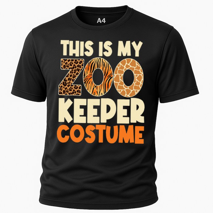Zookeeper Costume Zoogoer Zoo Garden Animal Lover Keeper Cooling Performance Crew T-Shirt