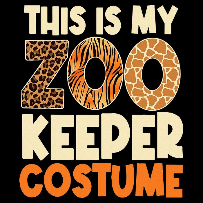 Zookeeper Costume Zoogoer Zoo Garden Animal Lover Keeper Cooling Performance Crew T-Shirt