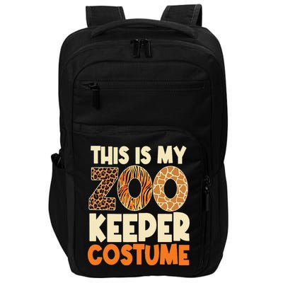 Zookeeper Costume Zoogoer Zoo Garden Animal Lover Keeper Impact Tech Backpack