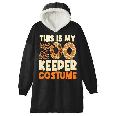 Zookeeper Costume Zoogoer Zoo Garden Animal Lover Keeper Hooded Wearable Blanket