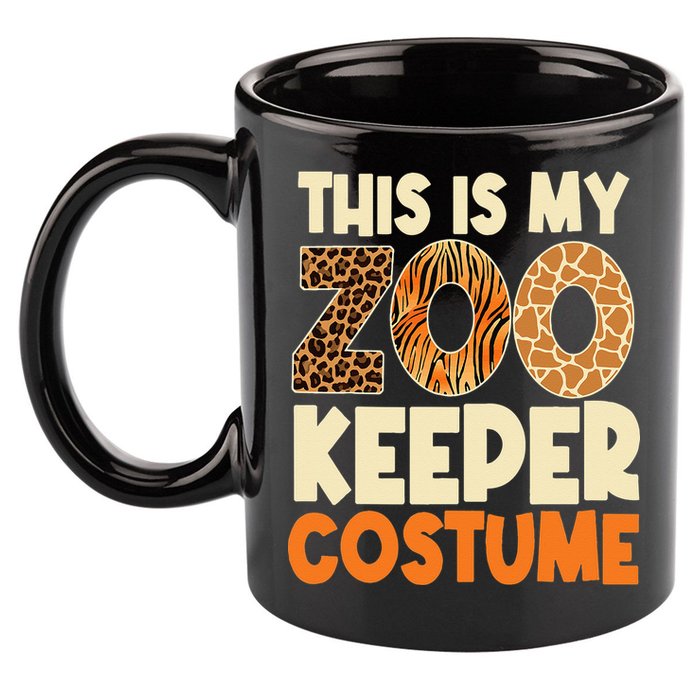 Zookeeper Costume Zoogoer Zoo Garden Animal Lover Keeper 11oz C Handle Ceramic Mug