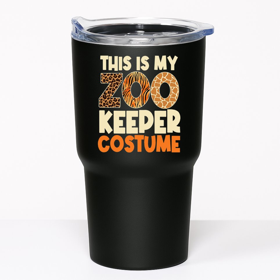 Zookeeper Costume Zoogoer Zoo Garden Animal Lover Keeper Tumbler