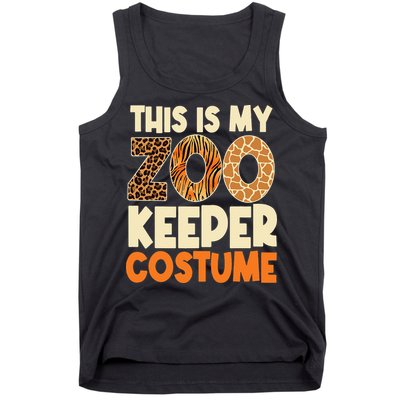 Zookeeper Costume Zoogoer Zoo Garden Animal Lover Keeper Tank Top
