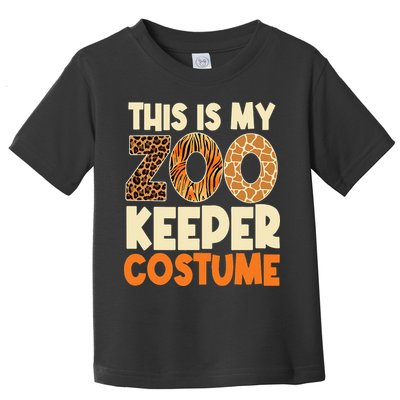 Zookeeper Costume Zoogoer Zoo Garden Animal Lover Keeper Toddler T-Shirt