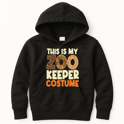 Zookeeper Costume Zoogoer Zoo Garden Animal Lover Keeper Kids Hoodie