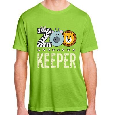 Zookeeper Costume Zoo Animal Safari Zoo Keeper Adult ChromaSoft Performance T-Shirt