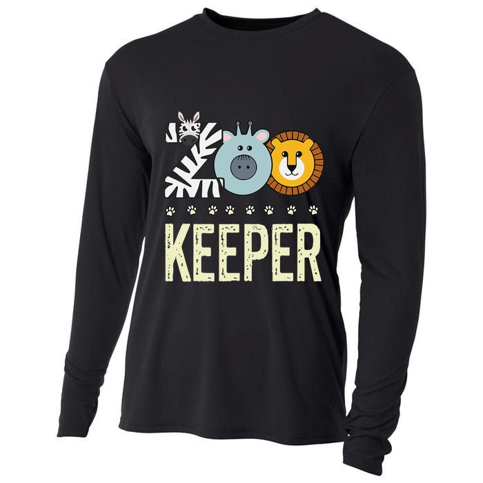 Zookeeper Costume Zoo Animal Safari Zoo Keeper Cooling Performance Long Sleeve Crew