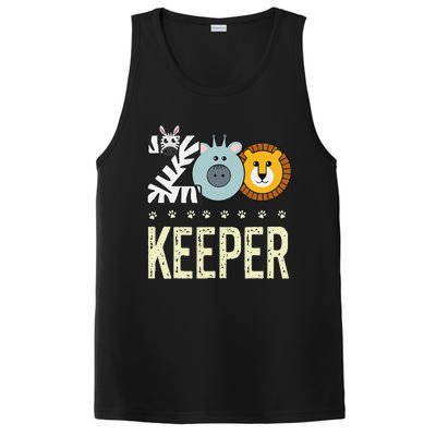 Zookeeper Costume Zoo Animal Safari Zoo Keeper PosiCharge Competitor Tank