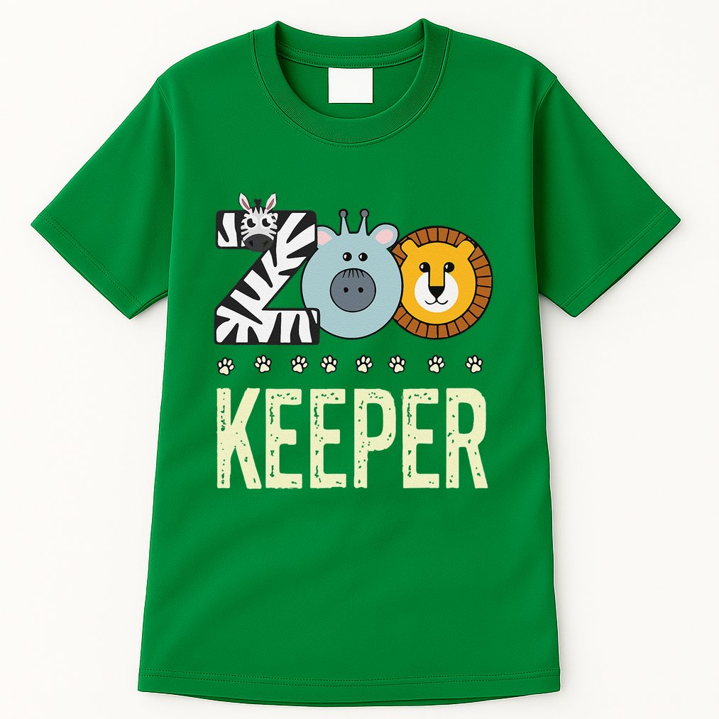 Zookeeper Costume Zoo Animal Safari Zoo Keeper Tall T-Shirt