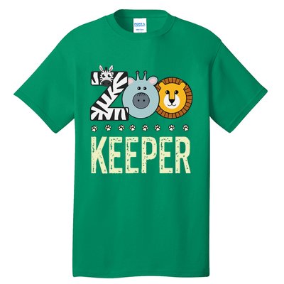 Zookeeper Costume Zoo Animal Safari Zoo Keeper Tall T-Shirt