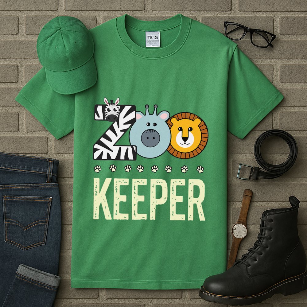Zookeeper Costume Zoo Animal Safari Zoo Keeper Tall T-Shirt