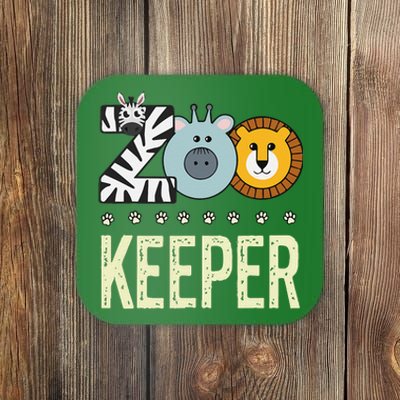 Zookeeper Costume Zoo Animal Safari Zoo Keeper Coaster