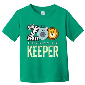 Zookeeper Costume Zoo Animal Safari Zoo Keeper Toddler T-Shirt