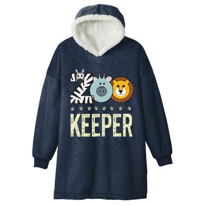 Zookeeper Costume Zoo Animal Safari Zoo Keeper Hooded Wearable Blanket