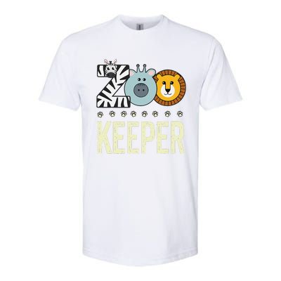 Zookeeper Costume Zoo Animal Safari Zoo Keeper Softstyle CVC T-Shirt