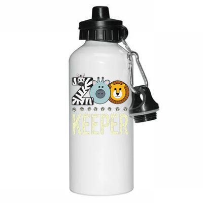 Zookeeper Costume Zoo Animal Safari Zoo Keeper Aluminum Water Bottle