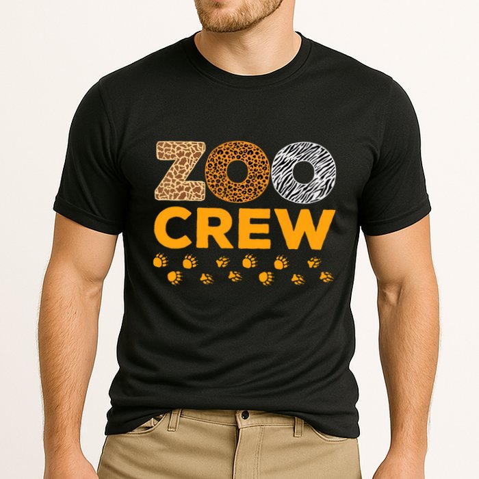Zoo Crew Zookeeper Costume Safari Wildlife Animal Lover Cooling Performance Crew T-Shirt
