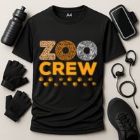 Zoo Crew Zookeeper Costume Safari Wildlife Animal Lover Cooling Performance Crew T-Shirt