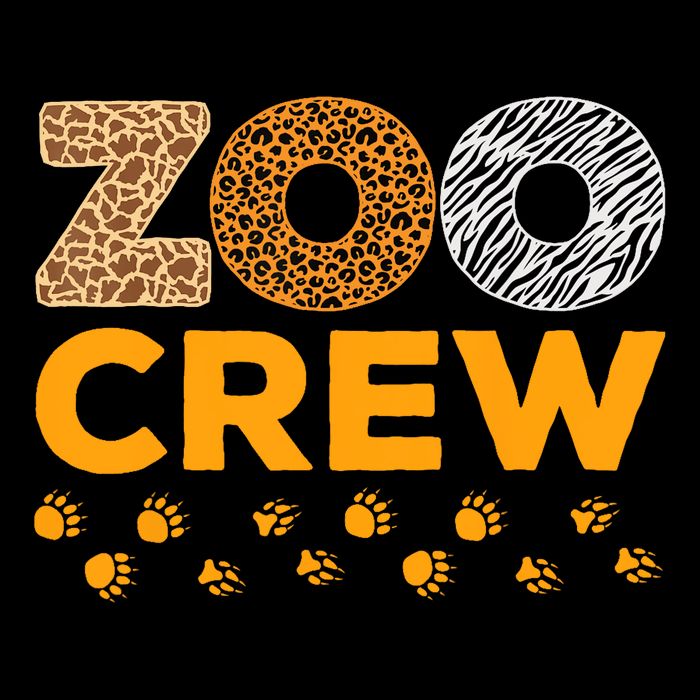 Zoo Crew Zookeeper Costume Safari Wildlife Animal Lover Cooling Performance Crew T-Shirt