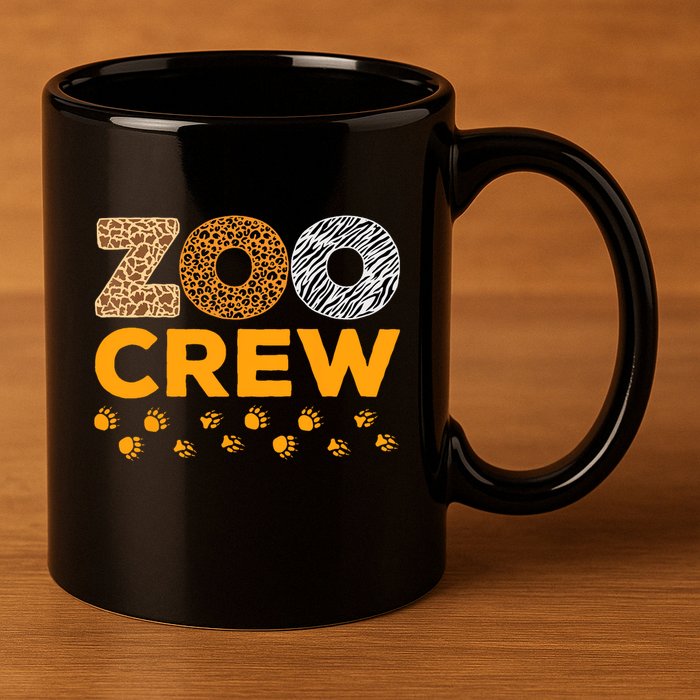 Zoo Crew Zookeeper Costume Safari Wildlife Animal Lover 11oz C Handle Ceramic Mug