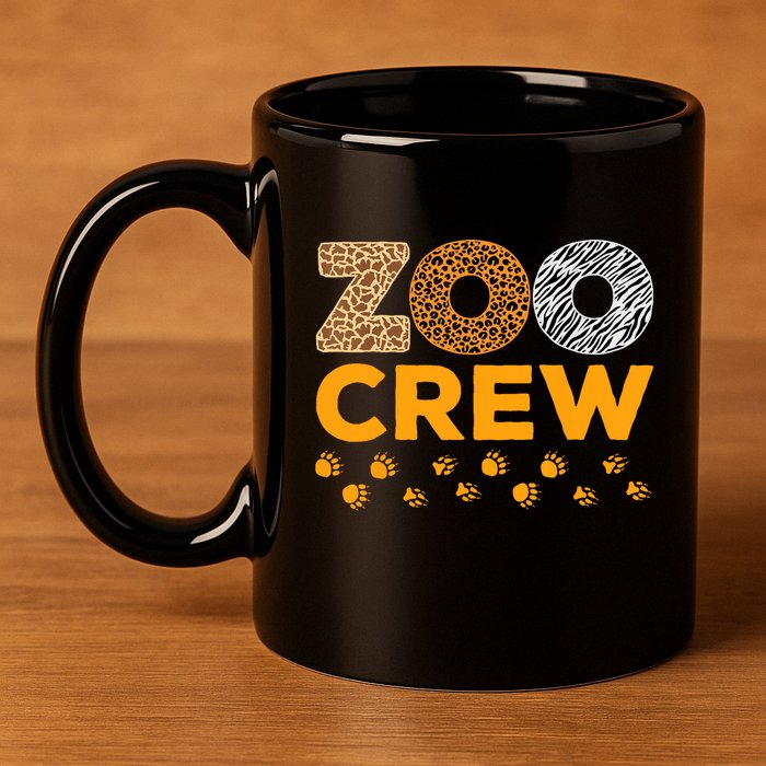 Zoo Crew Zookeeper Costume Safari Wildlife Animal Lover 11oz C Handle Ceramic Mug
