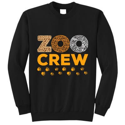 Zoo Crew Zookeeper Costume Safari Wildlife Animal Lover Tall Sweatshirt