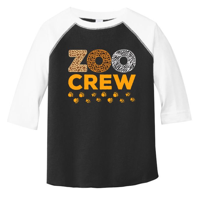 Zoo Crew Zookeeper Costume Safari Wildlife Animal Lover Toddler Fine Jersey T-Shirt