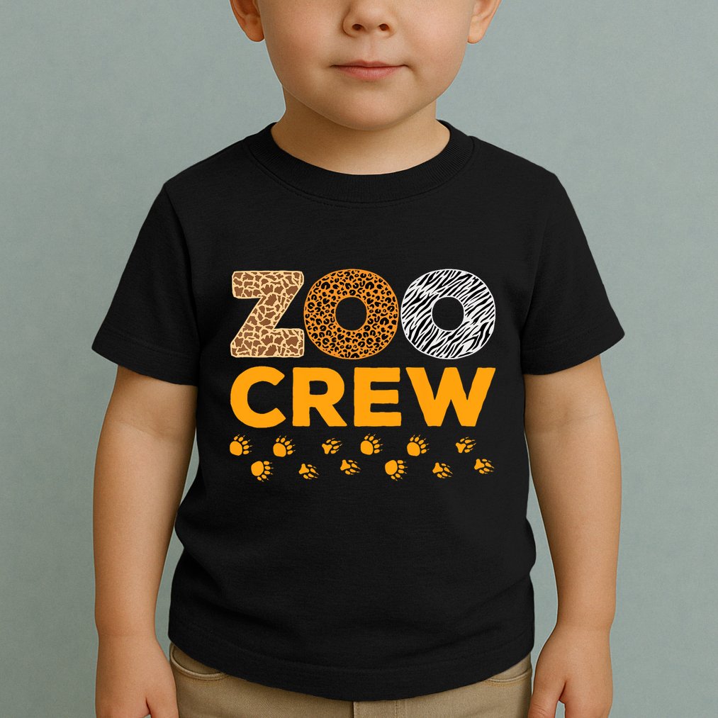 Zoo Crew Zookeeper Costume Safari Wildlife Animal Lover Toddler T-Shirt