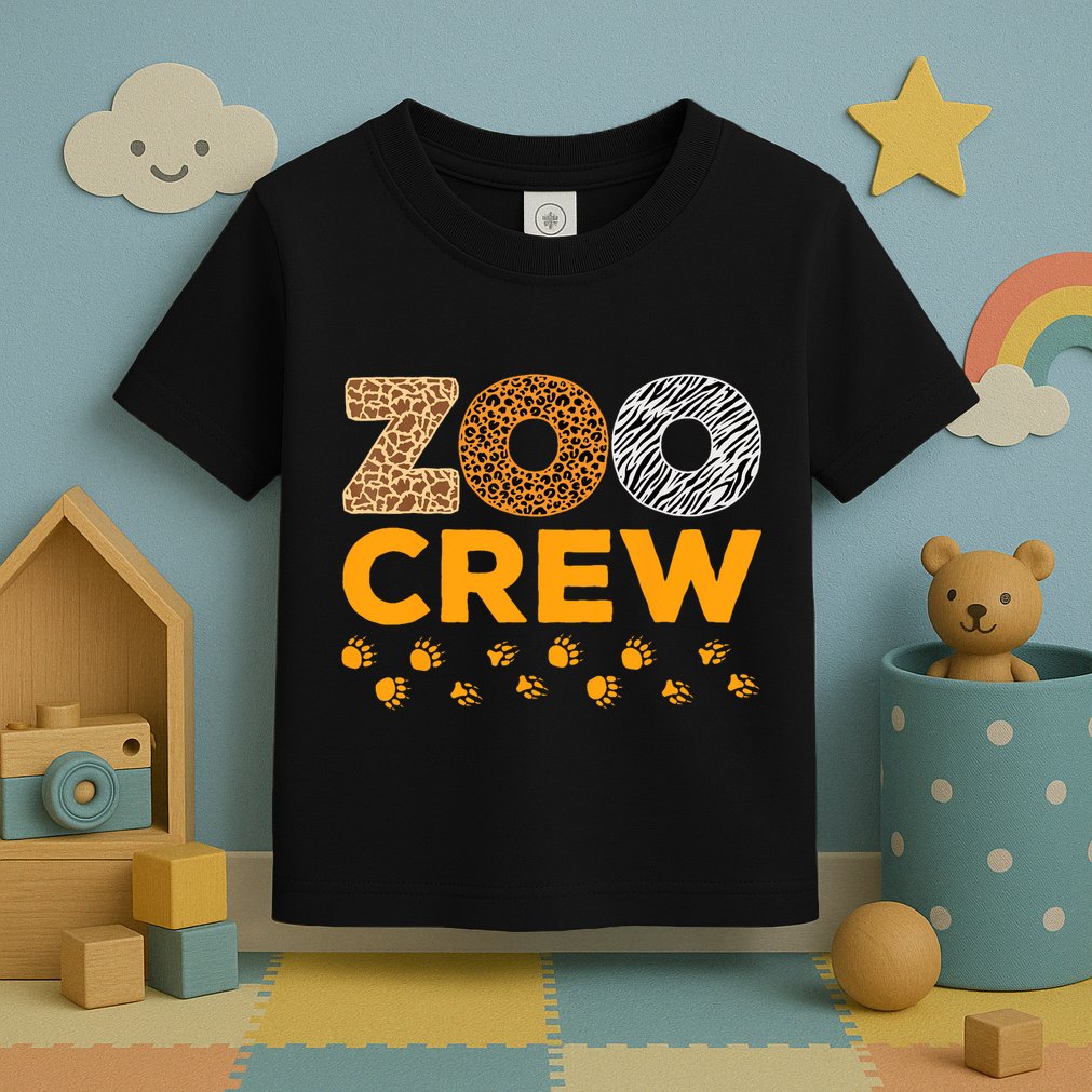 Zoo Crew Zookeeper Costume Safari Wildlife Animal Lover Toddler T-Shirt
