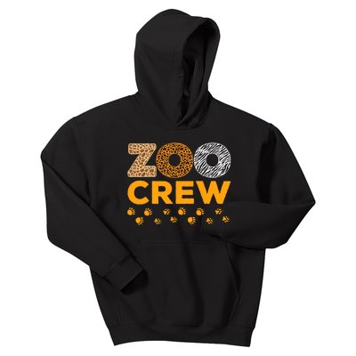 Zoo Crew Zookeeper Costume Safari Wildlife Animal Lover Kids Hoodie