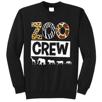 Zoo Crew Zookeeper Safari Wildlife Animal Lover Costume Sweatshirt