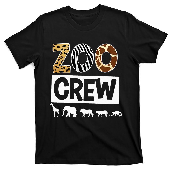 Zoo Crew Zookeeper Safari Wildlife Animal Lover Costume T-Shirt