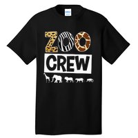 Zoo Crew Zookeeper Safari Wildlife Animal Lover Costume Tall T-Shirt