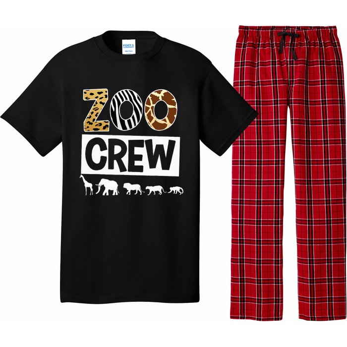 Zoo Crew Zookeeper Safari Wildlife Animal Lover Costume Pajama Set