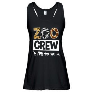 Zoo Crew Zookeeper Safari Wildlife Animal Lover Costume Ladies Essential Flowy Tank