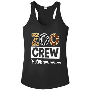 Zoo Crew Zookeeper Safari Wildlife Animal Lover Costume Ladies PosiCharge Competitor Racerback Tank