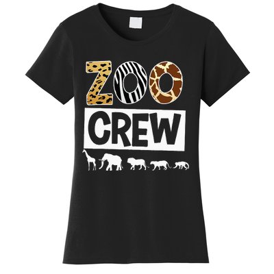 Zoo Crew Zookeeper Safari Wildlife Animal Lover Costume Women's T-Shirt