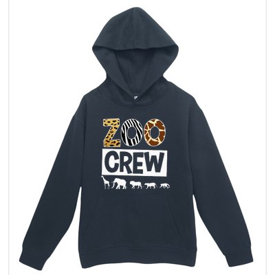 Zoo Crew Zookeeper Safari Wildlife Animal Lover Costume Urban Pullover Hoodie