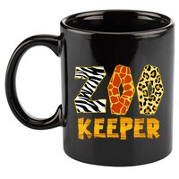 Zookeeper Costume Zoo Keeper African Safari Trip Zebra 11oz C Handle Ceramic Mug