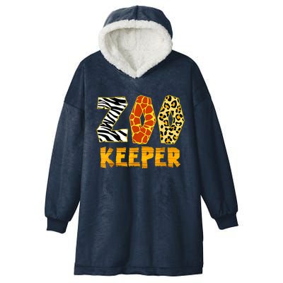 Zookeeper Costume Zoo Keeper African Safari Trip Zebra Hooded Wearable Blanket