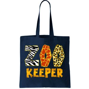 Zookeeper Costume Zoo Keeper African Safari Trip Zebra Tote Bag