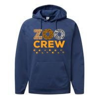 Zoo Crew Zookeeper Costume Safari Wildlife Animal Lover Performance Fleece Hoodie