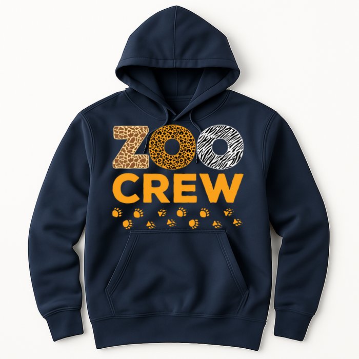 Zoo Crew Zookeeper Costume Safari Wildlife Animal Lover Hoodie