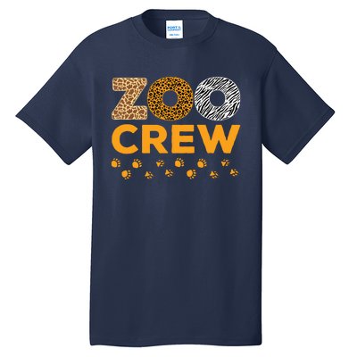 Zoo Crew Zookeeper Costume Safari Wildlife Animal Lover Tall T-Shirt