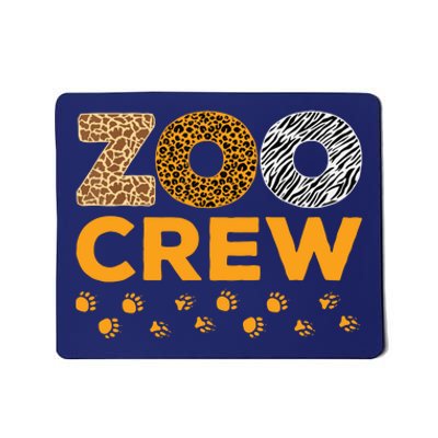 Zoo Crew Zookeeper Costume Safari Wildlife Animal Lover Mousepad