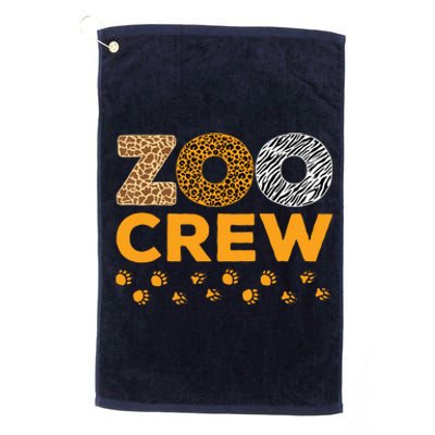 Zoo Crew Zookeeper Costume Safari Wildlife Animal Lover Platinum Collection Golf Towel