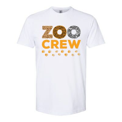 Zoo Crew Zookeeper Costume Safari Wildlife Animal Lover Softstyle CVC T-Shirt