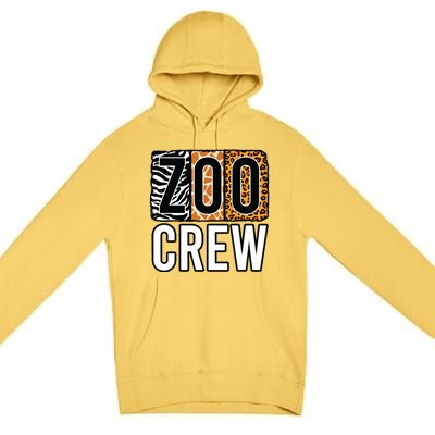 Zoo Crew Zookeeper Costume Safari Wildlife Animal Park Premium Pullover Hoodie