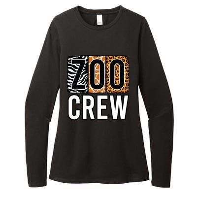 Zoo Crew Zookeeper Costume Safari Wildlife Animal Park Womens CVC Long Sleeve Shirt